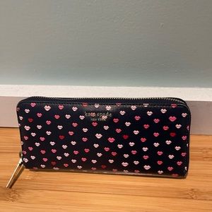 Kate Spade Sylvia Lips Wallet